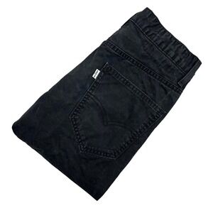 Levis Mens Casual Chino Pants 29x32 Black Straight Leg Cotton Blend Comfort